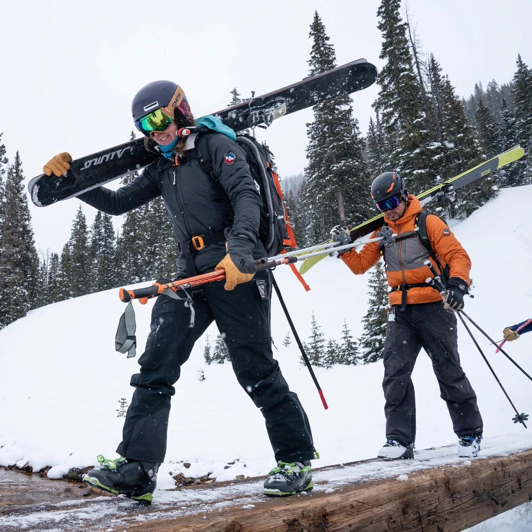 Benefits of vents in ski pants for backcountry skiers