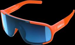 Aspire ito Kids Sunglass Fluorescent Orange Translucent-Equalizer Grey/Space Blue Mirror