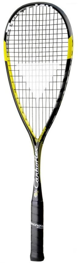 Carboflex Heritage 125 Squash Racket Black Yellow