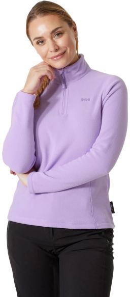 Womens Daybreaker Half-Zip Fleece Jacket Heather