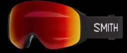 4D Mag S Ski Goggle Black/Chromapop Sun Red Mirror