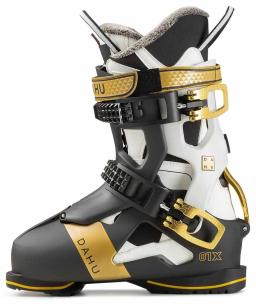Womens Ecorce 01 X W90 Ski Boot Basalt Black/White/Gold