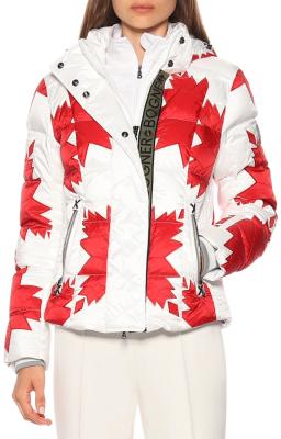 Dana-D Womens Ski Jacket Red/White