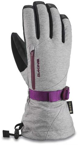 Womens Leather Sequoia Gore-Tex Glove Silver Grey