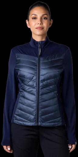 Womens Madrisa Midlayer Blue Supernova