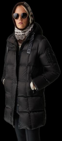 Womens Fanja Down Jacket 2023 Black