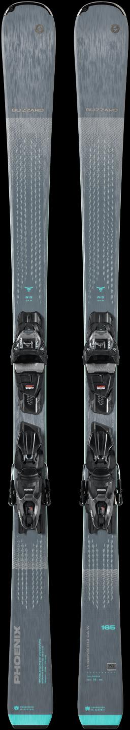 Phoenix R13 CA Wide Body Womens Ski Grey/Teal