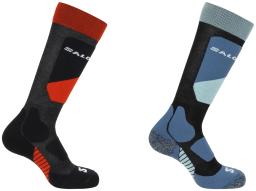 S/Access Junior 2 Pack Ski Socks Black/Magnet