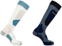 S/Access 2 Pack Ski Socks Copen Blue/Egret