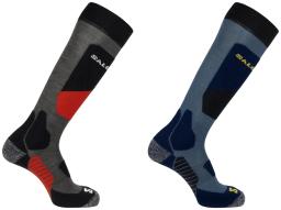 S/Access 2 Pack Ski Socks Copen Blue/Beluga
