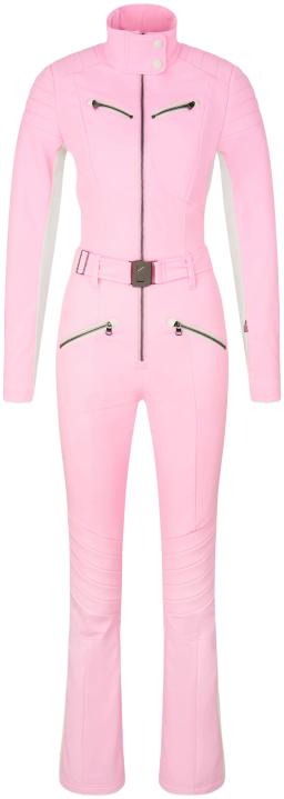Womens Misha Ski Overalls Pink/Off-white