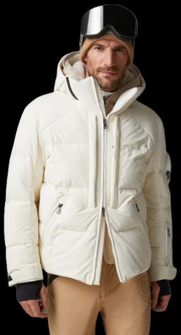 Mens Ace-LD Ski Jacket Eggshell
