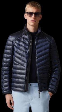 Mens Liman Lightweight Down Jacket Dark Blue