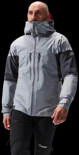 MTN Guide Alpine Pro Mens Waterproof Jacket Monument/Grey Pinstripe