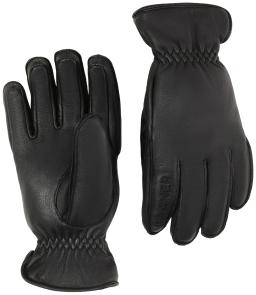 Mens Tobin Leather Gloves Black