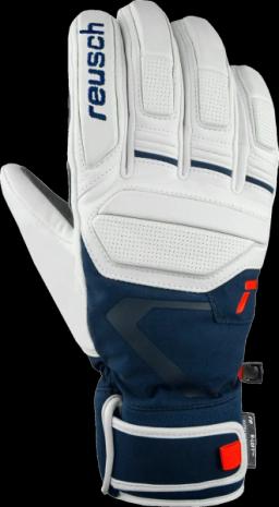 Mens Alexis Pinturault Glove White/Dress Blue