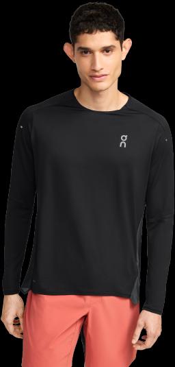 Performance Long-T Mens running top Black/Eclipse