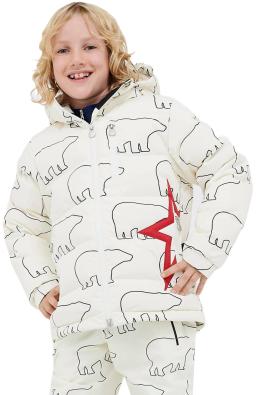 Kids Super Mojo Ski Jacket Snow White