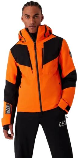 Mens ASV Technical Ski Jacket Fluro Orange