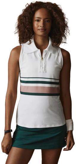 Darnell Performance Polo White