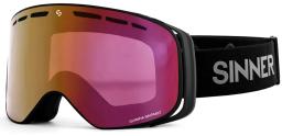 Olympia Ski Goggles Matte Black/Pink Sintrast
