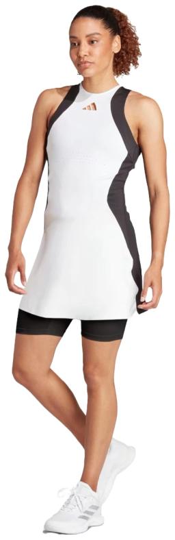 Premium Womens Dress White/Black
