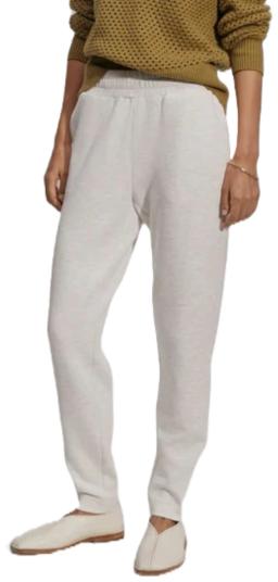 Slim Zip Hem Pant 26 Ivory Marl