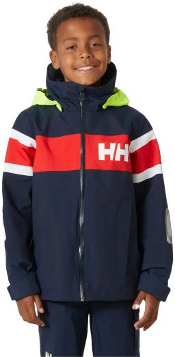 Juniors Salt 2 Sailing Jacket Navy