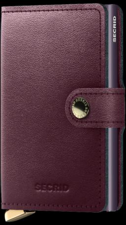 Premium Dusk Mini Wallet Bordeaux