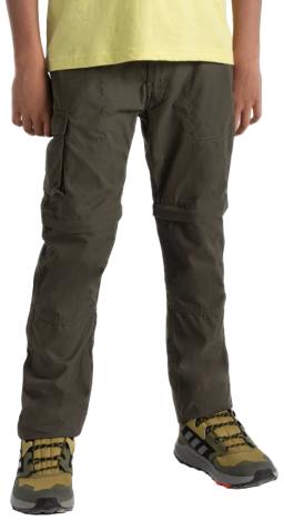 Kids Kiwi II Convertible Trousers Woodland Green