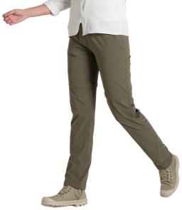 Womens NosiLife Pro Convertible Trousers III Wild Olive