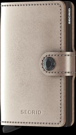 Metallic Mini Wallet Bronze