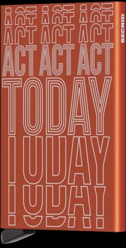 Card Protector Laser Orange