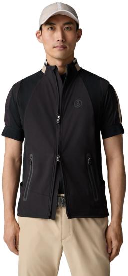 Mens Rabanus Gilet Black