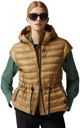 Womens Ennie Lightweight Down Gilet Camel