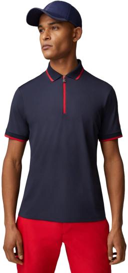 Mens Cody Functional Short-Sleeved Top Navy Blue