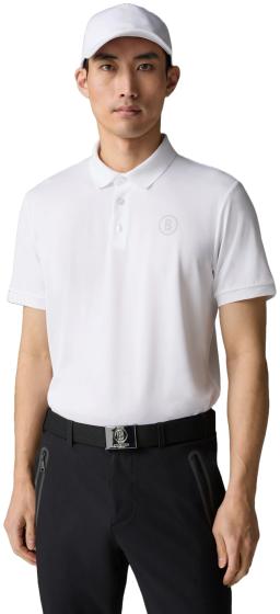 Mens Daniel Functional Polo Shirt White