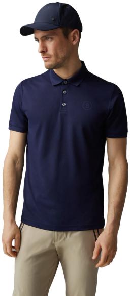 Mens Daniel Functional Polo Shirt Navy Blue