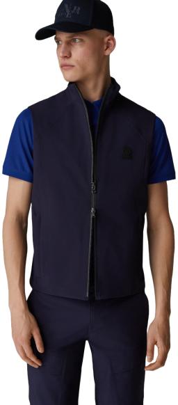 Mens Yva Gilet Dark Blue