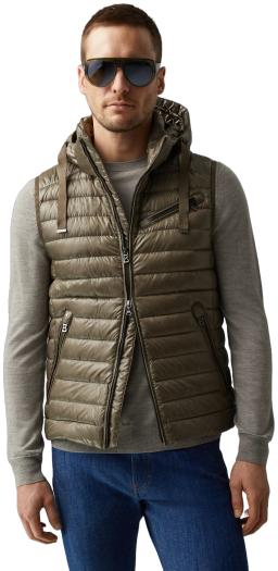 Mens Lonne Lightweight Down Gilet Khaki