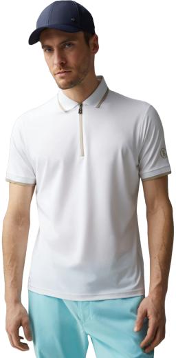 Mens Cody Functional Short-Sleeved Top White