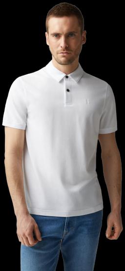 Mens Timo Polo Shirt White