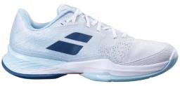 Jet Mach 3 All Court Womens Tennis Shoes White/Angel Blue