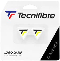 Logo Dampener Pack of 2 White/Neon Yellow