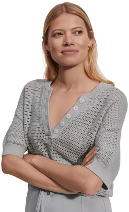 Callie Knit Top Mirage Grey