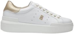 Womens Hollywood 20 B Trainers White/Platinum