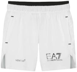 Boys Tennis Pro Bermuda Shorts White