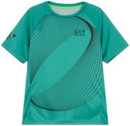 Boys Tennis Pro Tee Short Sleeve Spectra Green