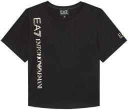 Emporio Armani EA7 Girls Train Shiny Tee
