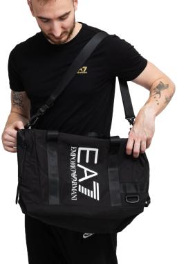Vigor 7 Gym Bag Black/White Logo